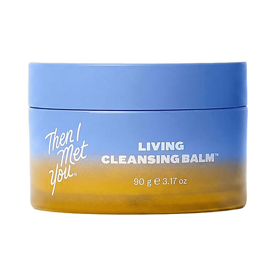 Then I Met You Living Cleansing Balm blue and amber jar