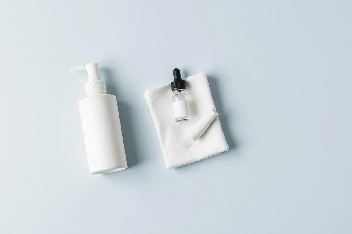 Foaming cleanser, salicylic acid dropper and spot treatment for an acne-prone routine